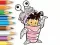 Oyunu Coloring Book: Monster Costume Girl çevrimiçi