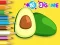 Oyunu Coloring Book: Avocado Fruit çevrimiçi