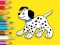 Oyunu Coloring Book: Cute Spotted Dog çevrimiçi