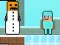 Oyunu Noob vs Pro Snowman çevrimiçi