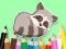 Oyunu Coloring Book: Baby Raccoon çevrimiçi