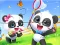 Oyunu Jigsaw Puzzle: Baby Panda Spring Outing çevrimiçi