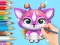 Oyunu Coloring Book: Cute Fluvsies çevrimiçi