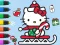 Oyunu Coloring Book: Hello Kitty Christmas çevrimiçi