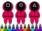Oyunu Coloring Book: Squid Game Mask çevrimiçi