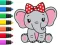 Oyunu Coloring Book: Elephant çevrimiçi