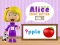 Oyunu World of Alice First Letter çevrimiçi