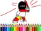 Oyunu Back To School: Hero Coloring Book çevrimiçi
