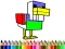 Oyunu Back To School: Monster Craft Coloring çevrimiçi