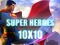 Oyunu Super heroes 10х10 çevrimiçi