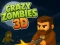 Oyunu Crazy Zombies 3D çevrimiçi