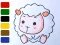 Oyunu Baby sheep ColoringBook çevrimiçi
