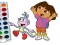 Oyunu Dora The Explorer Coloring Book çevrimiçi