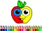 Oyunu Back To School: Apple Coloring Book çevrimiçi