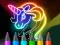 Oyunu Learn to Draw Glow Cartoon çevrimiçi