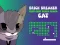 Oyunu Brick Breaker Chipi Chipi Chapa Chapa Cat çevrimiçi