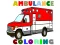 Oyunu Ambulance Trucks Coloring Pages çevrimiçi