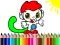 Oyunu Back To School: Monkey Coloring çevrimiçi