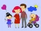 Oyunu Happy Family Coloring Book çevrimiçi