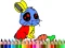 Oyunu Back To School: Rabbit Coloring Book çevrimiçi