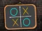 Oyunu Tic Tac Toe blackboard çevrimiçi