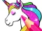 Oyunu Unicorn Coloring Book Glitter çevrimiçi