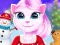 Oyunu Cat Girl Christmas Decor Game çevrimiçi