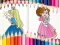 Oyunu Beautiful Princess Coloring Book çevrimiçi