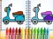 Oyunu Cute Bike Coloring Book çevrimiçi