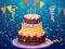 Oyunu Birthday cake puzzle çevrimiçi