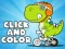 Oyunu Click And Color Dinosaurs çevrimiçi