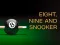 Oyunu Nine, eight and snooker çevrimiçi