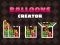 Oyunu Balloons Creator çevrimiçi