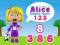 Oyunu World of Alice Numbers Shapes çevrimiçi