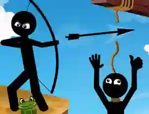 Oyunu Bow Master Stickman Hero çevrimiçi