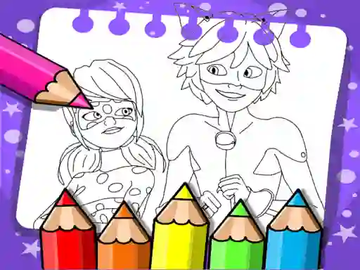 Oyunu Miraculous Ladybug Coloring Book çevrimiçi
