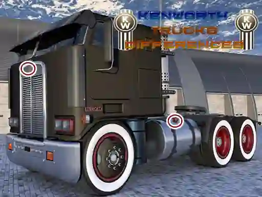 Oyunu Kenworth Trucks Differences çevrimiçi