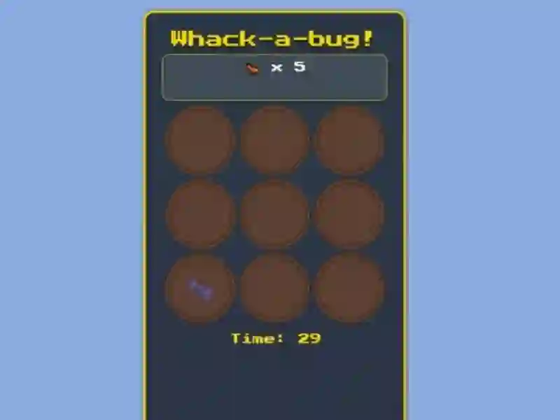 Oyunu Whack A Bug Challenge çevrimiçi