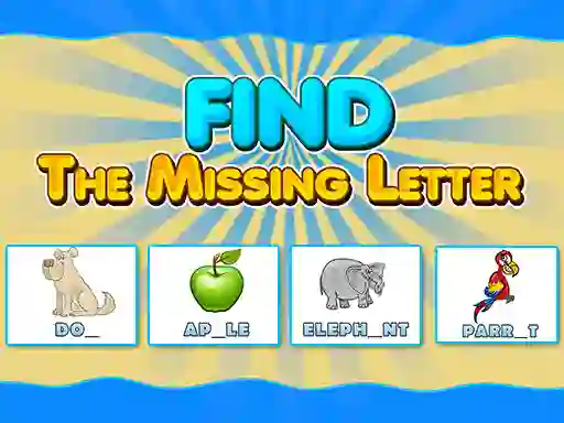 Oyunu Find The Missing Letter çevrimiçi