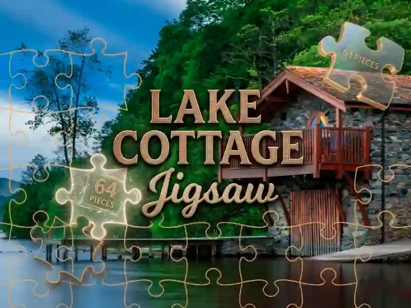 Oyunu Lake Cottage Jigsaw çevrimiçi