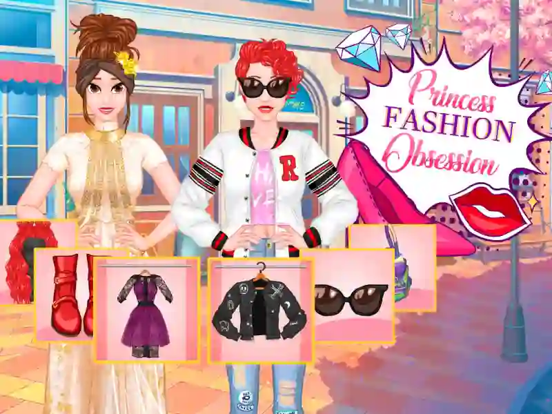 Oyunu Princess Fashion Obsession çevrimiçi