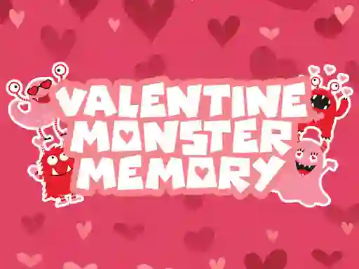 Oyunu Valentine Monster Memory çevrimiçi