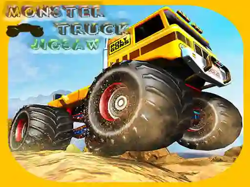 Oyunu Monster Trucks Jigsaw çevrimiçi