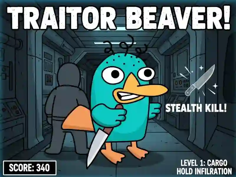 Oyunu Traitor Beaver! çevrimiçi