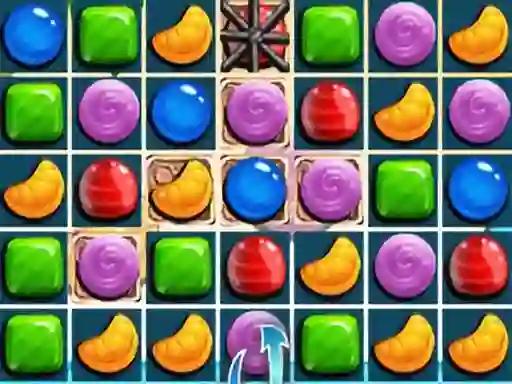 Oyunu Sweet Candy Match 3 çevrimiçi