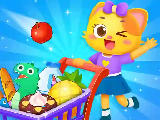 Oyunu Supermarket Shopping For Kids çevrimiçi