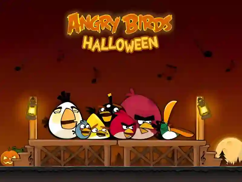 Oyunu Angry birds Halloween HD çevrimiçi