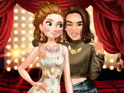 Oyunu Stars & Royals BFFS: Movie Night çevrimiçi