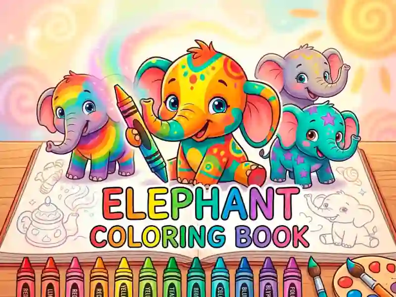 Oyunu Elephant Coloring Book çevrimiçi