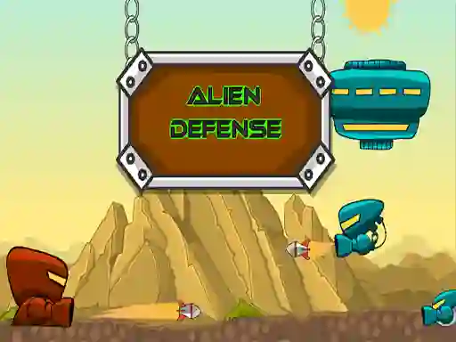 Oyunu Alien Defense çevrimiçi